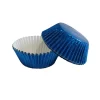 New Cerf Dellier Caissette cupcake bleu métallisé PME (x30)