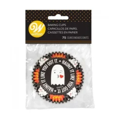 Sale Cerf Dellier Caissette cupcake Halloween Haunt it like you got it Wilton (x75)