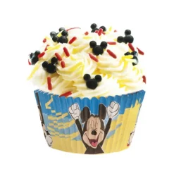 Cerf Dellier Caissette cupcake Mickey (x25)