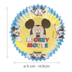 Cerf Dellier Caissette cupcake Mickey (x25)