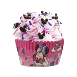 Clearance Cerf Dellier Caissettes à cupcake roses Minnie (x25)