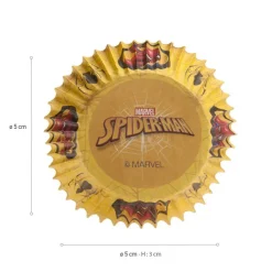 Discount Cerf Dellier Caissettes à cupcake Spiderman (x25)