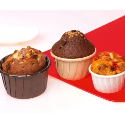 New Cerf Dellier Caissettes cuisine en papier blanches (±100)