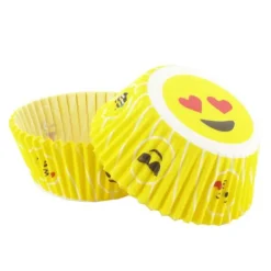 Best Cerf Dellier Caissettes cupcakes "Emoticônes" (x50)
