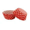 Discount Cerf Dellier Caissettes cupcakes rouges à pois (x50)
