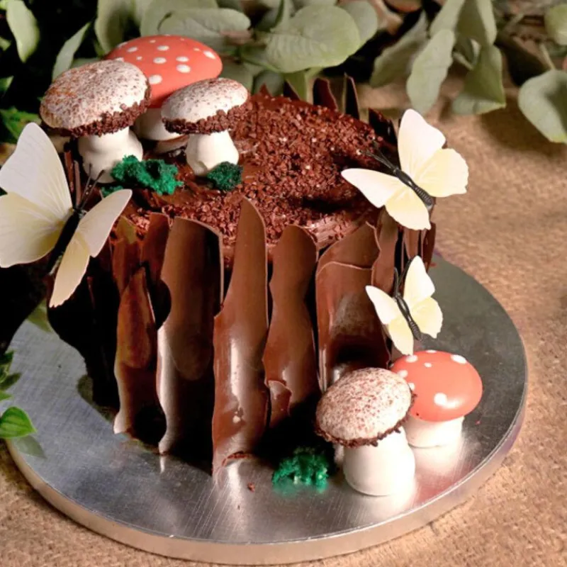 Best Cerf Dellier Cake Drum Rond Argent Ø 20 cm