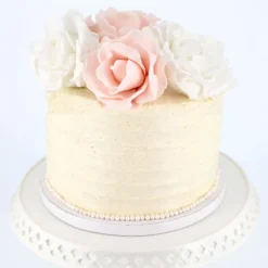 Hot Cerf Dellier Cake Drum Rond Blanc Ø 35 cm