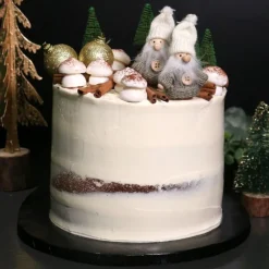 Clearance Cerf Dellier Cake Drum Rond Noir Ø 20 cm