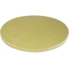 Clearance Cerf Dellier Cake Drum Rond Or Ø 25 cm