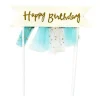 Hot Cerf Dellier Cake topper banderole anniversaire