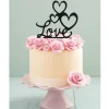 Clearance Cerf Dellier Cake Topper Love