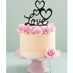 Clearance Cerf Dellier Cake Topper Love