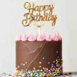Hot Cerf Dellier Cake topper "Happy birthday" 3