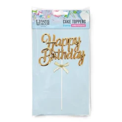 Hot Cerf Dellier Cake topper "Happy birthday" 3