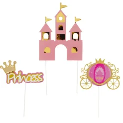 Best Cerf Dellier Cakes toppers Anniversaire princesses 2 (x3)