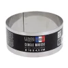 Discount Cerf Dellier Cercle à mousse inox H 4,5 cm Ø 10 cm