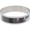 New Cerf Dellier Cercle à mousse inox H 4,5 cm Ø 18 cm