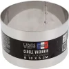 New Cerf Dellier Cercle à vacherin inox H 6 cm Ø 10 cm