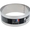 Cerf Dellier Cercle à vacherin inox H 6 cm Ø 16 cm