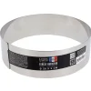 Cerf Dellier Cercle à vacherin inox H 6 cm Ø 20 cm