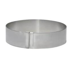 Sale Cerf Dellier Cercle gradué inox extensible 18 à 36 cm H 4,5 cm De Buyer