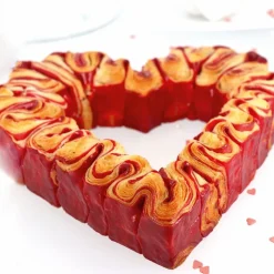 Best Cerf Dellier Cercle mousse coeur 24 cm H 4,5 cm