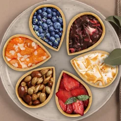 Online Cerf Dellier Cercle tarte "goutte" perforé en inox - 9,5 x 8 x 2,5 cm