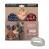 Discount Cerf Dellier Cercles tarte "goutte" perforé en inox - 9,5 x 8 x 2,5 cm x 6
