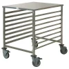 Best Cerf Dellier Chariot de fermentation inox 60x80 cm entrée 600 8 niveaux