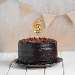 Best Cerf Dellier Chiffre 3D 6 doré sur pique