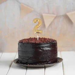 Discount Cerf Dellier Chiffre 3D 2 doré sur pique