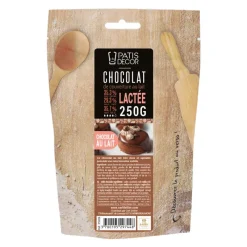 Hot Cerf Dellier Chocolat de Couverture au Lait Lactée 35 % 250 g