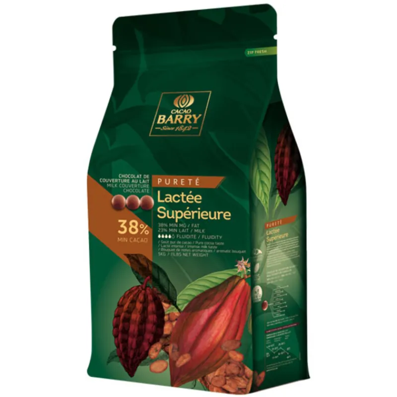 Discount Cerf Dellier Chocolat de Couverture lactée supérieure 38 % 5 kg