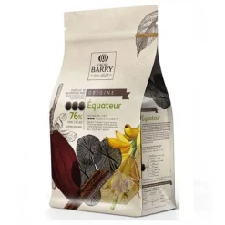 Sale Cerf Dellier Chocolat de Couverture Noir origine Equateur 76 % 1 Kg