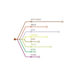 Hot Cerf Dellier Chocolat de Couverture Noir Tanzanie 75 % 1 Kg