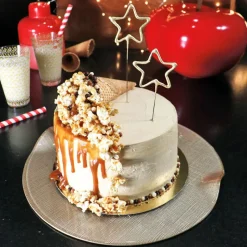 Sale Cerf Dellier Cierge magique étoile dorée