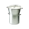 New Cerf Dellier Classe Alu couscoussier avec couvercle 28 cm