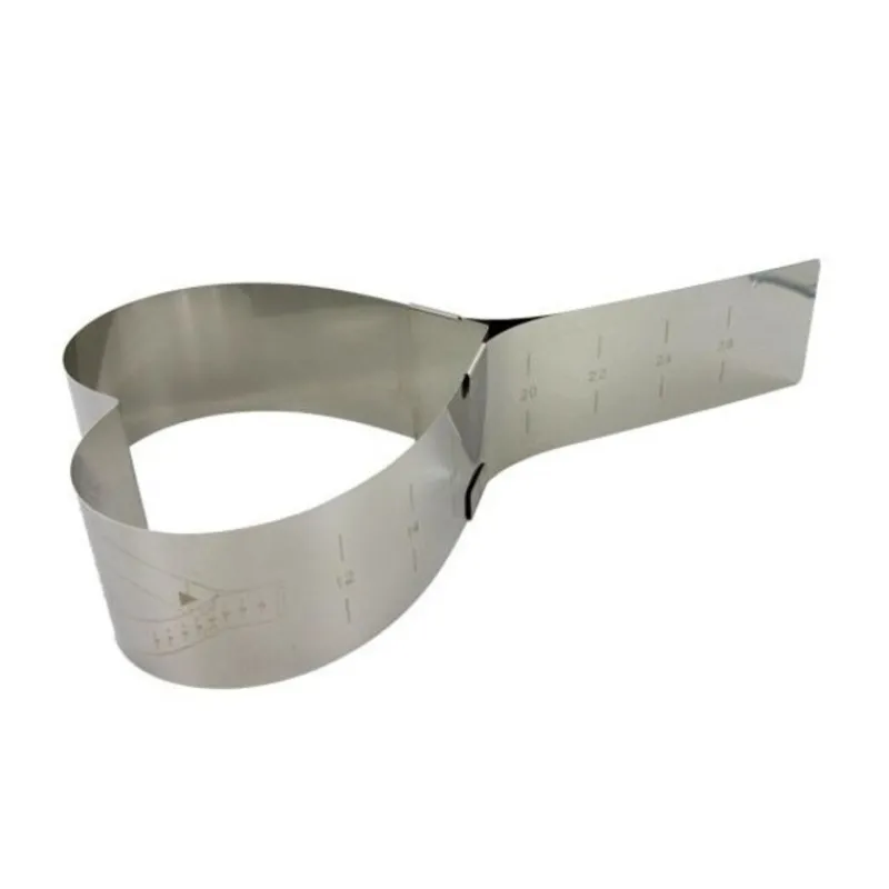 Sale Cerf Dellier Coeur inox extensible 12 à 26 cm H 7 cm