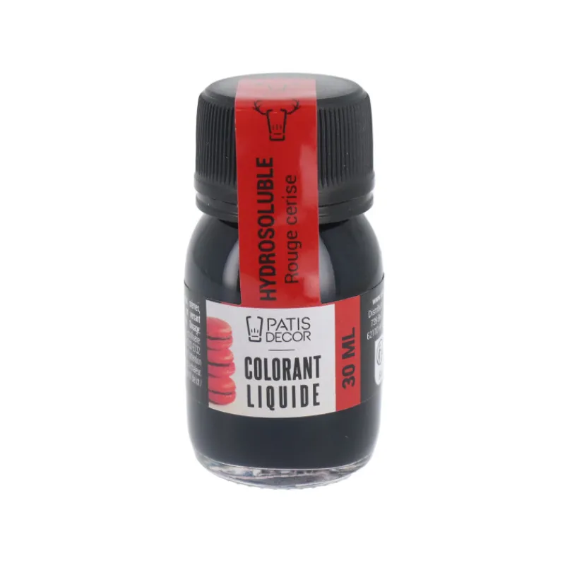 New Cerf Dellier Colorant liquide hydrosoluble rouge cerise 30 ml