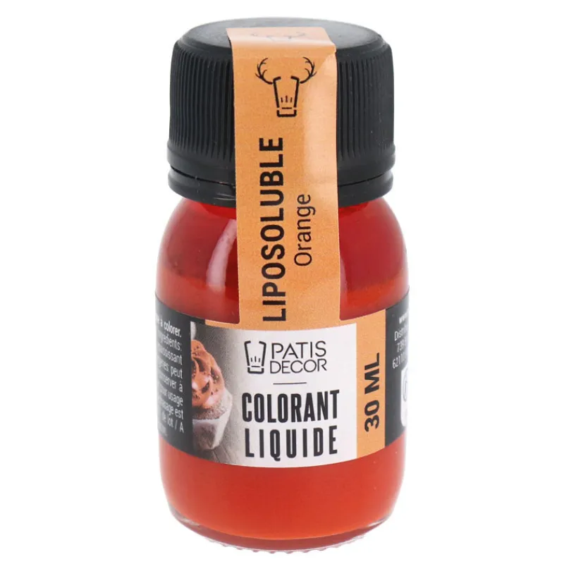 Cerf Dellier Colorant liquide liposoluble orange 30 ml