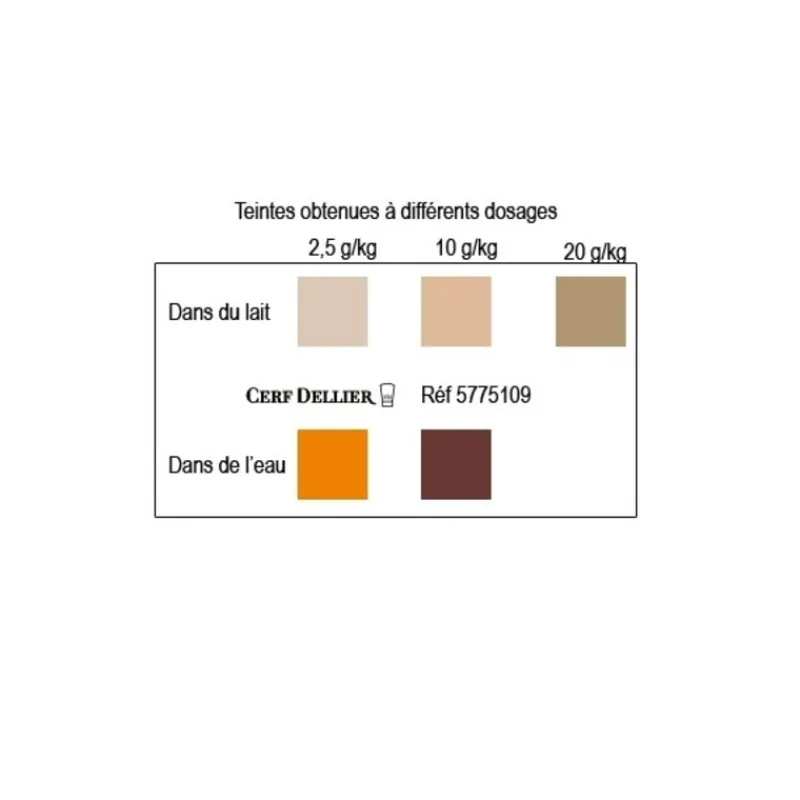 Discount Cerf Dellier Colorant poudre alimentaire Caramel 100 g