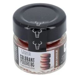 Online Cerf Dellier Colorant poudre hydrosoluble brun chocolat 8 g