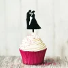 Best Cerf Dellier Cupcake Toppers Couples (x 8)