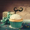 Discount Cerf Dellier Cupcake Toppers Moustaches (x 8)