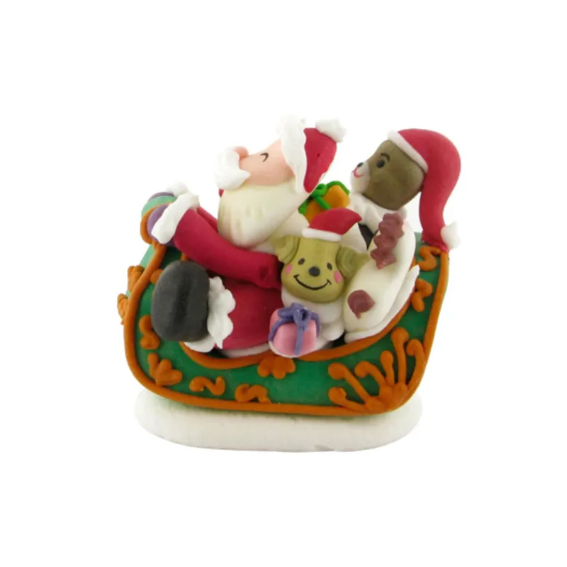 New Cerf Dellier Décor comestible scène de Noël (x20)