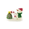New Cerf Dellier Décors comestibles Bonhomme de neige et sapin (x24)