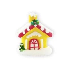 Online Cerf Dellier Décors comestibles Chalet de Noël (x24)