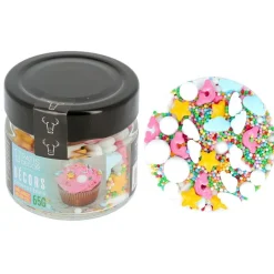 New Cerf Dellier Décors comestibles mélange arc-en-ciel 65 g