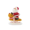Sale Cerf Dellier Décors comestibles Père Noël sur son renne (x20)