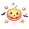 New Cerf Dellier Décors en azyme assortis thème citrouille d'Halloween - DDM 10/24